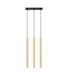 Pendant lamps - Sollux Pendant Lamp PASTELO 3L gold gloss SL.1196 - product 1