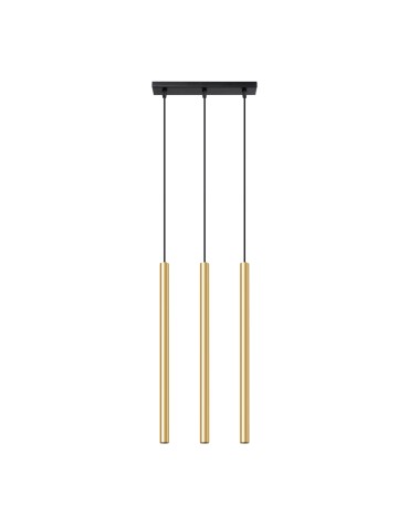 Sollux Pendant Lamp PASTELO 3L gold gloss SL.1196