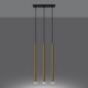 Sollux Lampa Wisząca PASTELO 3L złoty połysk SL.1196