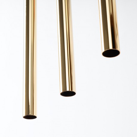 Sollux Lampa Wisząca PASTELO 3L złoty połysk SL.1196
