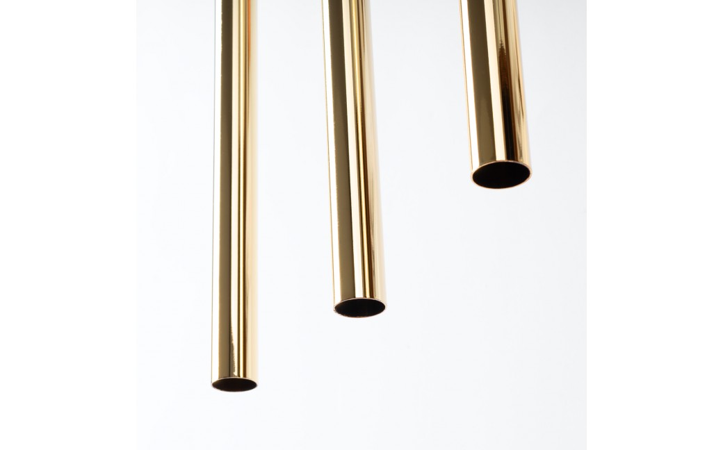 Sollux Lampa Wisząca PASTELO 3L złoty połysk SL.1196