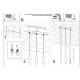 Sollux Lampa Wisząca PASTELO 3L złoty połysk SL.1196