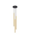 Sollux Pendant Lamp PASTELO 3P gold gloss SL.1197