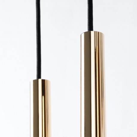 Sollux Lampa Wisząca PASTELO 3P złoty połysk SL.1197
