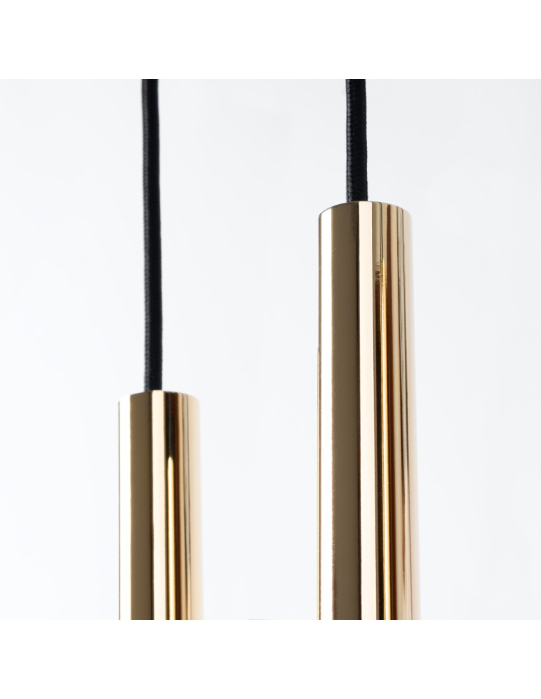 Pendant lamps - Sollux Pendant Lamp PASTELO 3P gold gloss SL.1197 - product kolory-swiatla.pl 4