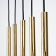 Sollux Lampa Wisząca PASTELO 5L złoty połysk SL.1198
