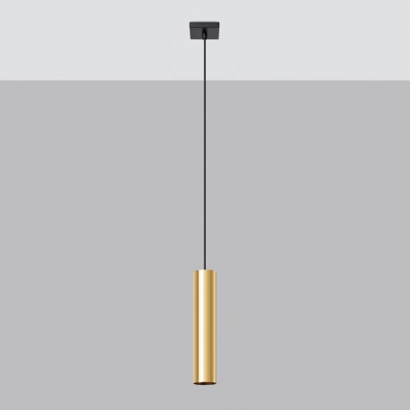 Sollux Lampa Wisząca LAGOS 1 złoty połysk SL.1200