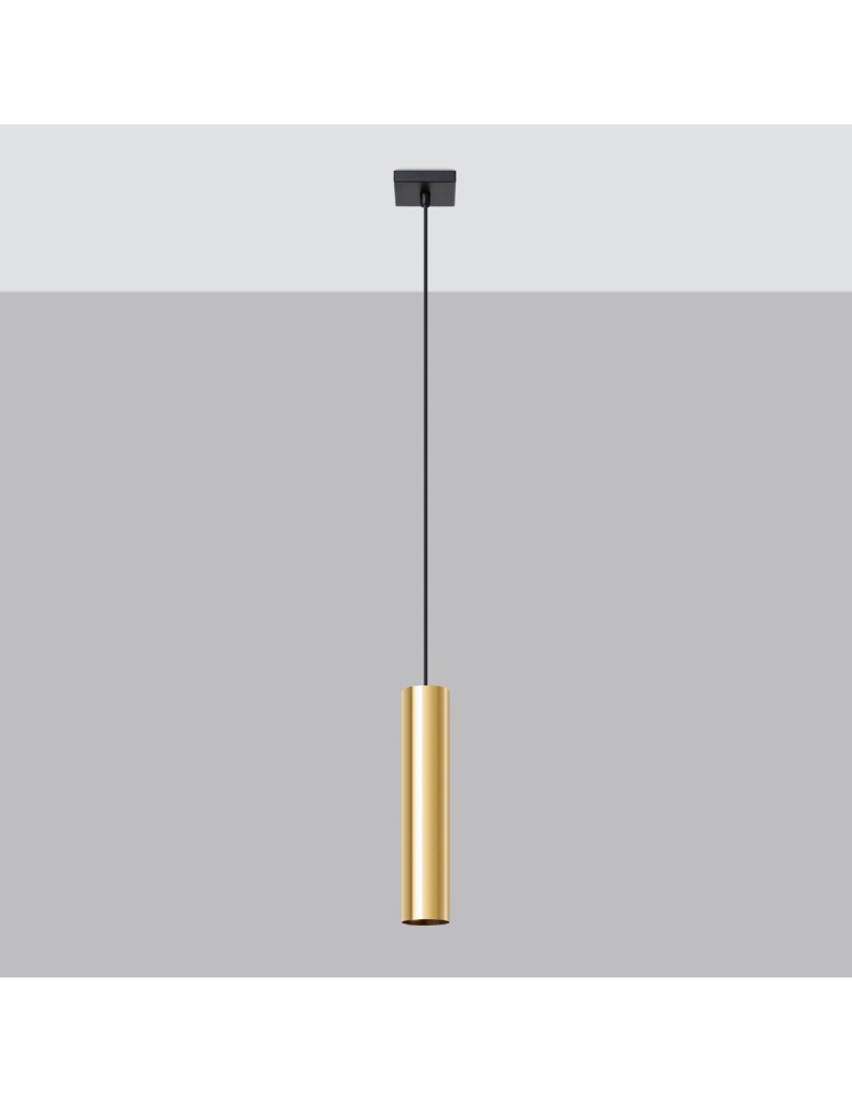 Pendant lamps - Sollux LAGOS 1 pendant lamp glossy gold SL.1200 - product kolory-swiatla.pl 2