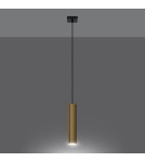 Pendant lamps - Sollux LAGOS 1 pendant lamp glossy gold SL.1200 - product 3