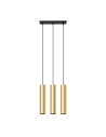 Sollux Lampa Wisząca LAGOS 3 złoty połysk SL.1201