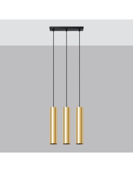 Sollux LAGOS 3 pendant lamp glossy gold SL.1201 - product 2