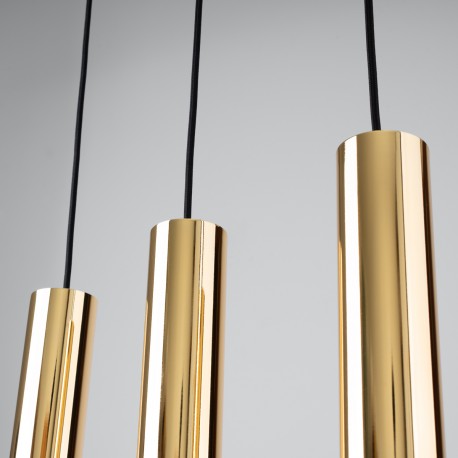 Sollux Lampa Wisząca LAGOS 3 złoty połysk SL.1201