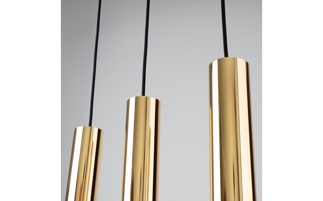 Sollux Lampa Wisząca LAGOS 3 złoty połysk SL.1201