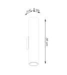 Wall lamps - Sollux Wall lamp LAGOS 2 glossy gold SL.1202 - product 5