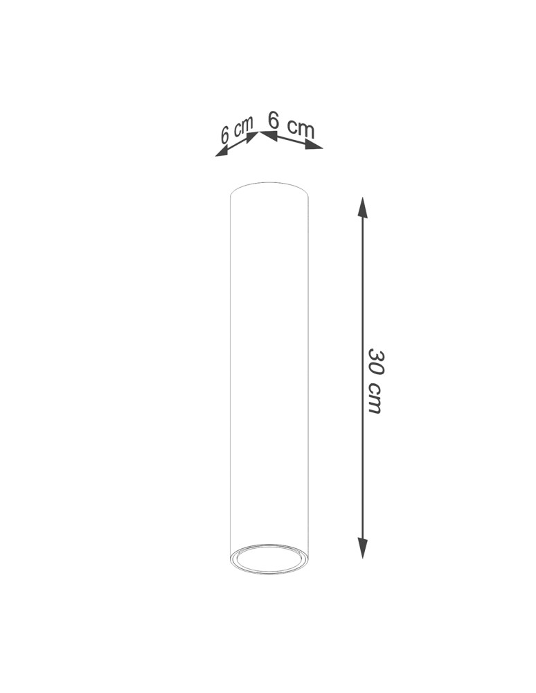 Sollux Plafond LAGOS 30 glossy gold SL.1203