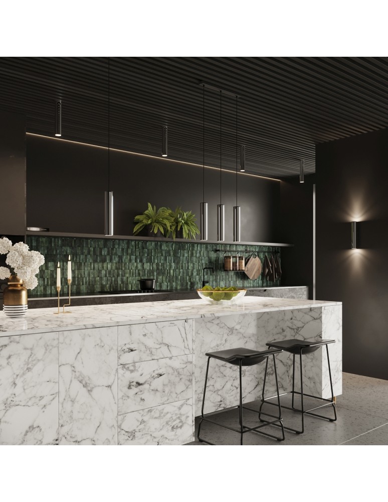 Pendant lamps - Sollux LAGOS 1 chrome pendant lamp SL.1204 - product kolory-swiatla.pl 9