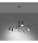 Chandeliers - Sollux Chandelier LEMMI 6 white SL.1206 - product 3