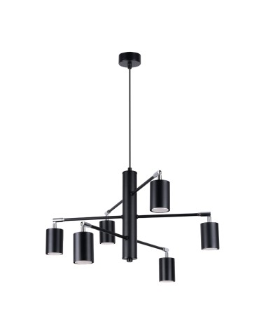 Sollux Chandelier LEMMI 6 black SL.1207