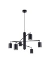 Sollux Chandelier LEMMI 6 black SL.1207