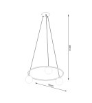 Chandeliers - Sollux Chandelier YOLI 3 SL.1213 - product 5