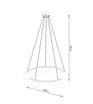 Chandeliers - Sollux Chandelier YOLI 5 SL.1214 - product 5