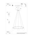 Chandeliers - Sollux Chandelier YOLI 5 SL.1214 - product 6
