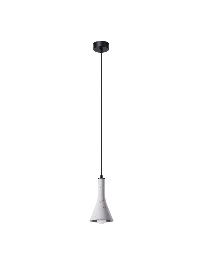 Pendant lamps - Sollux REA 1 concrete pendant lamp SL.1223 - product kolory-swiatla.pl 1