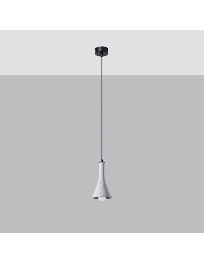 Pendant lamps - Sollux REA 1 concrete pendant lamp SL.1223 - product kolory-swiatla.pl 2
