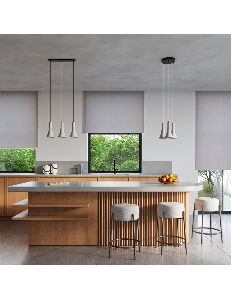 Pendant lamps - Sollux REA 1 concrete pendant lamp SL.1223 - product kolory-swiatla.pl 8