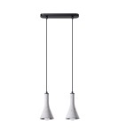 Pendant lamps on a strip - Sollux REA 2 concrete pendant lamp SL.1224 - product 1