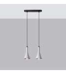 Pendant lamps on a strip - Sollux REA 2 concrete pendant lamp SL.1224 - product 2