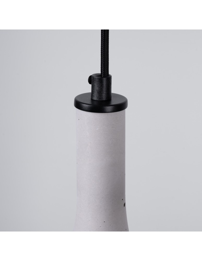 Pendant lamps on a strip - Sollux REA 2 concrete pendant lamp SL.1224 - product kolory-swiatla.pl 4