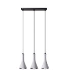 Pendant lamps on a strip - Sollux REA 3L concrete pendant lamp SL.1225 - product 1