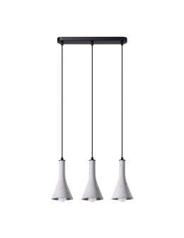 Sollux Lampa wisząca REA 3L beton SL.1225
