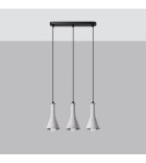 Pendant lamps on a strip - Sollux REA 3L concrete pendant lamp SL.1225 - product 2