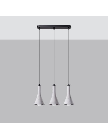 Sollux REA 3L concrete pendant lamp SL.1225 - product 2