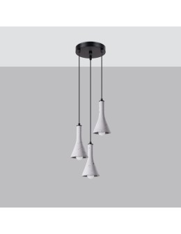 Sollux Lampa wisząca REA 3P beton SL.1226 - produkt 2