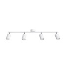 Adjustable ceiling lamps - spots - Sollux Plafond LEMMI 4L white SL.1227 - product 1