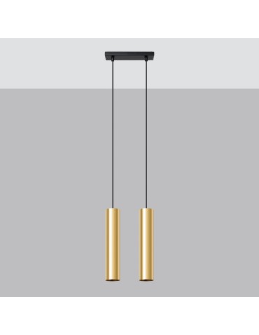 Sollux Lampa Wisząca LAGOS 2 złoty połysk SL.1241 - produkt 2
