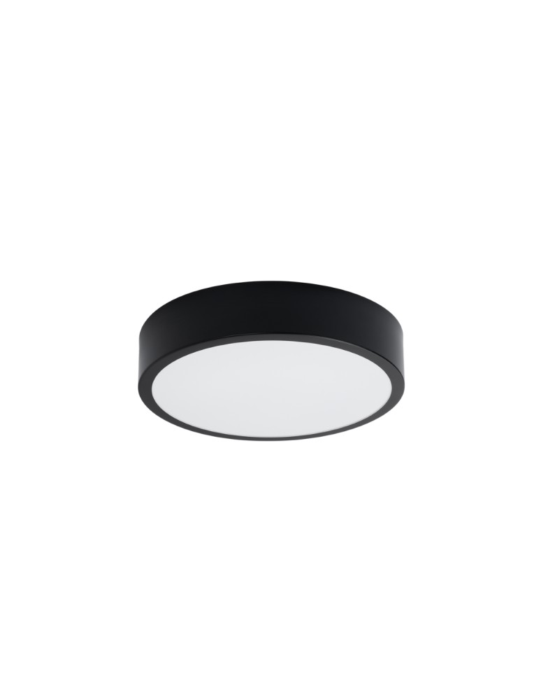 LED Plafonds - Sollux Plafond ONYX 30 black LED 3000K SL.1242 - product kolory-swiatla.pl 1
