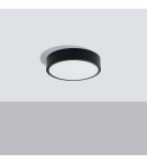 LED Plafonds - Sollux Plafond ONYX 30 black LED 3000K SL.1242 - product 2