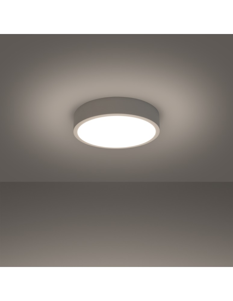 LED Plafonds - Sollux Plafond ONYX 30 white LED 3000K SL.1243 - product kolory-swiatla.pl 3