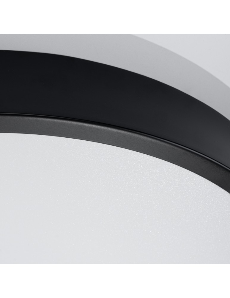 LED Plafonds - Sollux Plafond ONYX 40 black LED 3000K SL.1244 - product kolory-swiatla.pl 4