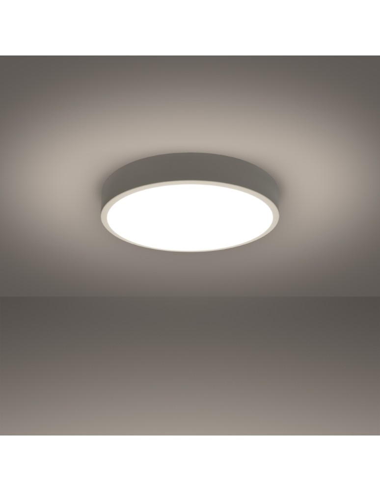 LED Plafonds - Sollux Plafond ONYX 40 white LED 3000K SL.1245 - product kolory-swiatla.pl 3
