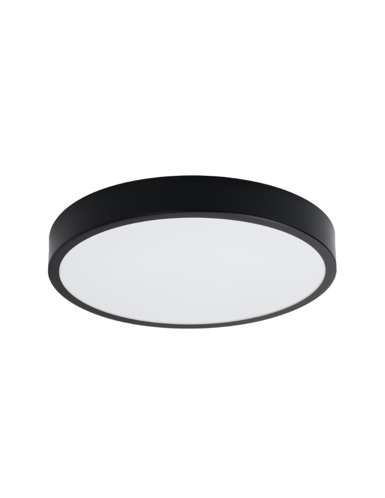 LED Plafonds - Sollux Plafond ONYX 50 black LED 3000K SL.1246 - product kolory-swiatla.pl 1