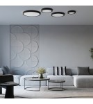 LED Plafonds - Sollux Plafond ONYX 50 black LED 3000K SL.1246 - product 9