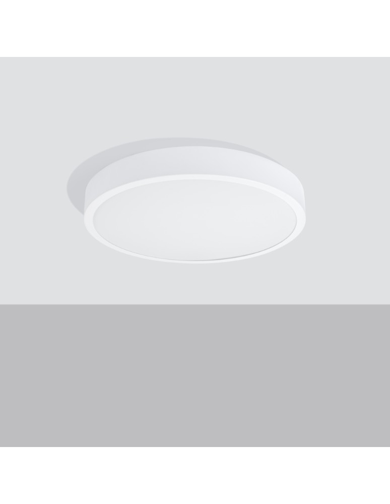 LED Plafonds - Sollux Plafond ONYX 50 white LED 3000K SL.1247 - product kolory-swiatla.pl 2