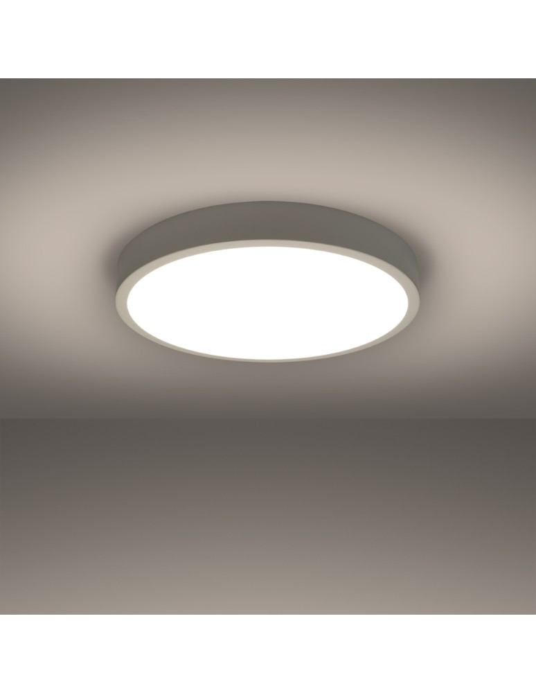 LED Plafonds - Sollux Plafond ONYX 50 white LED 3000K SL.1247 - product kolory-swiatla.pl 3