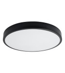 LED Plafonds - Sollux Plafond ONYX 60 black LED 3000K SL.1248 - product 1