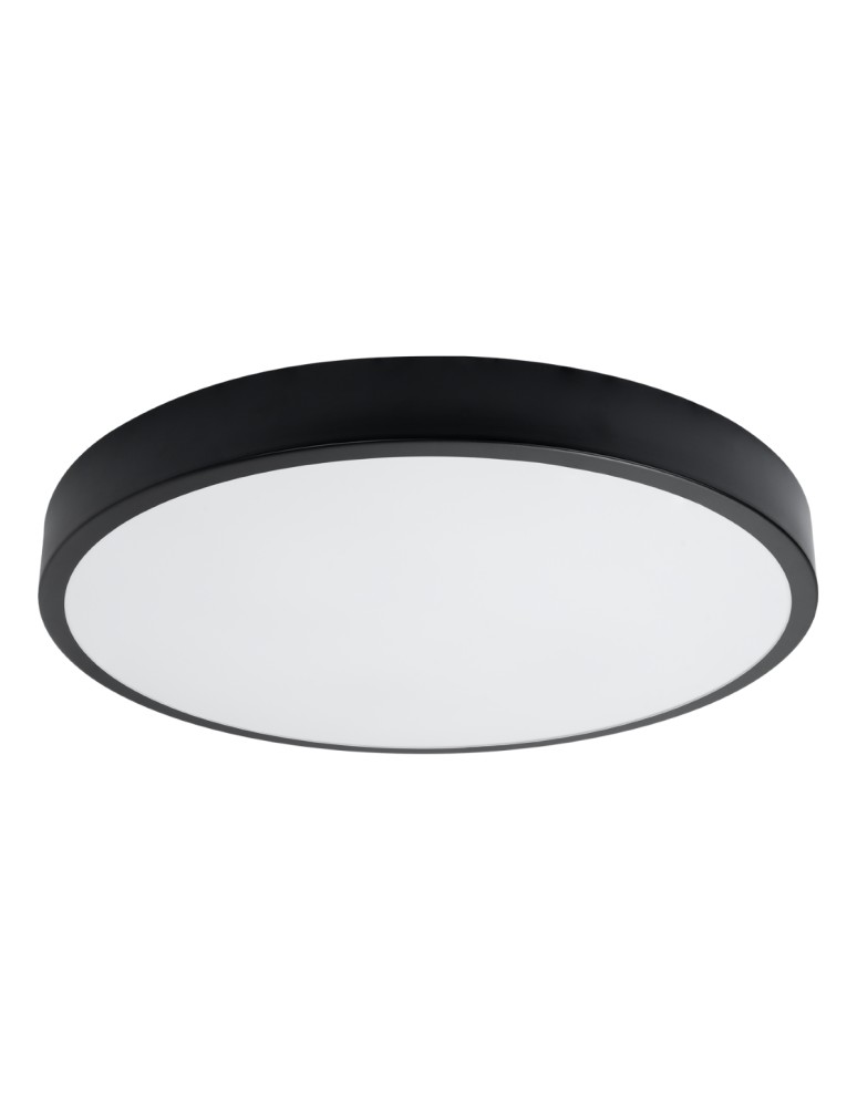 LED Plafonds - Sollux Plafond ONYX 60 black LED 3000K SL.1248 - product kolory-swiatla.pl 1